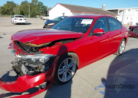 2016 BMW 320I z USA, uszkodzony, nr VIN WBA8A9C53GK615830